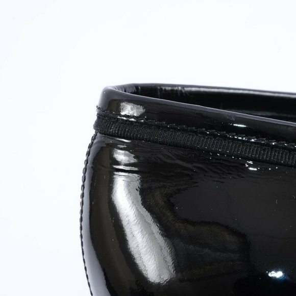 Salvatore Ferragamo Antone patent grosgrain loafer